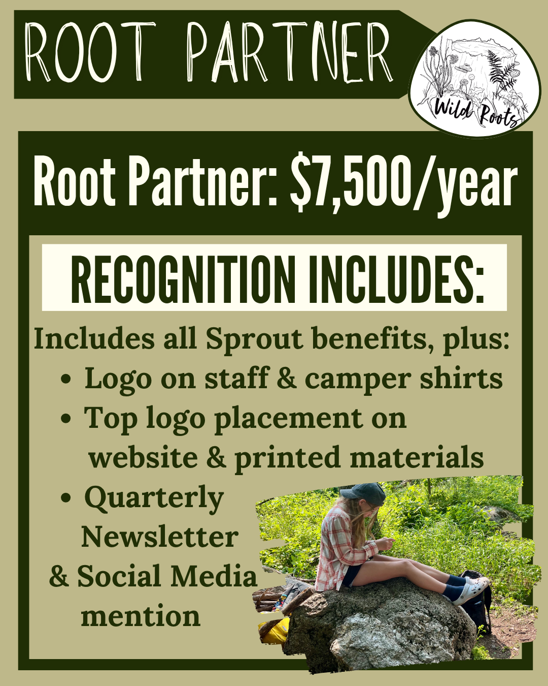 Corporate Sponsorship: Root Partner