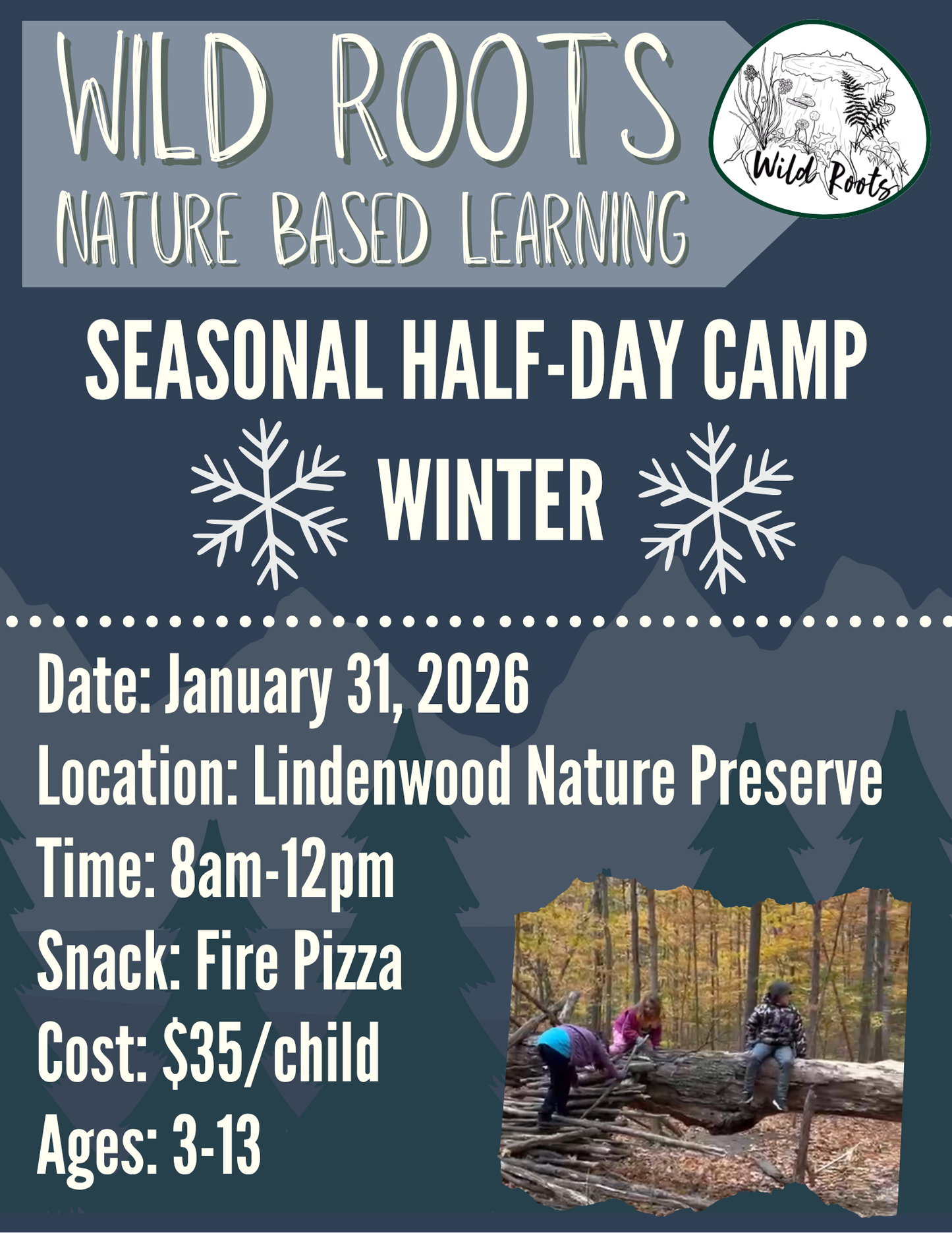 Winter Half-Day Camp // January 31, 2026 // 8am-12pm