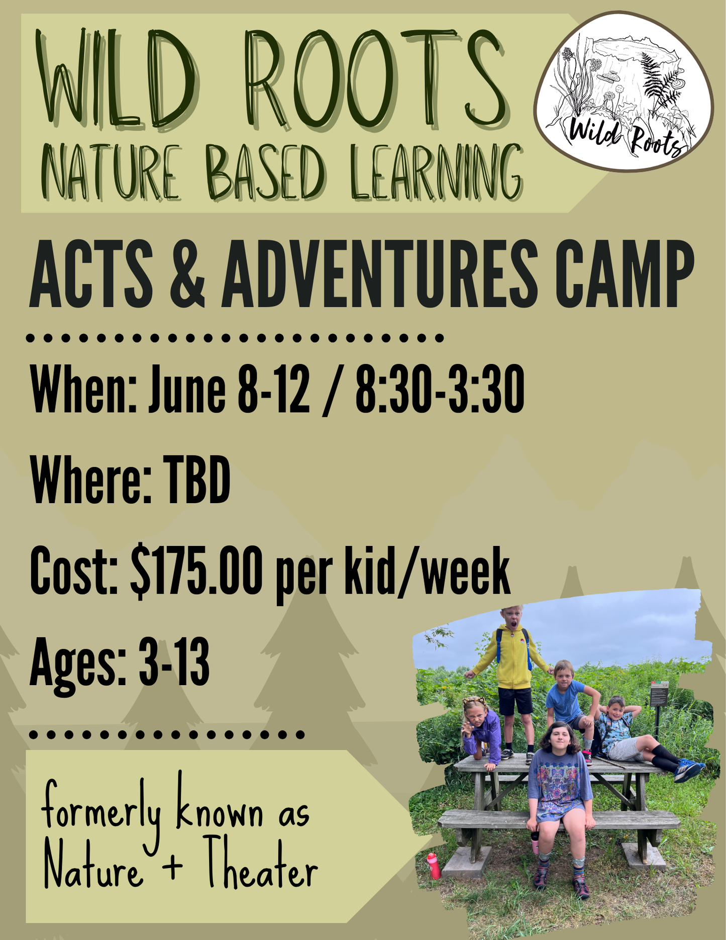 Summer Camp // Week 2: Acts & Adventures // June 8-12, 2026