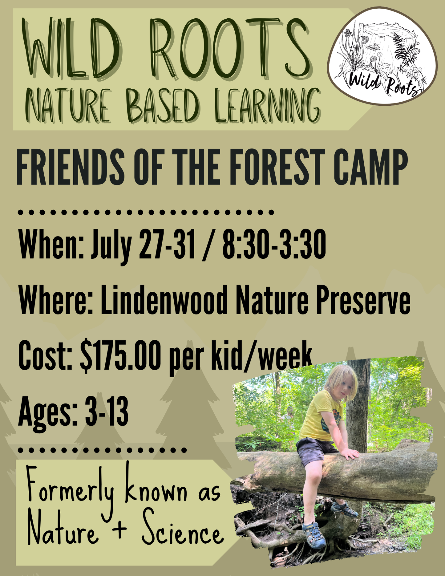 Summer Camp // Week 8: Friends of the Forest // July 27-31, 2026
