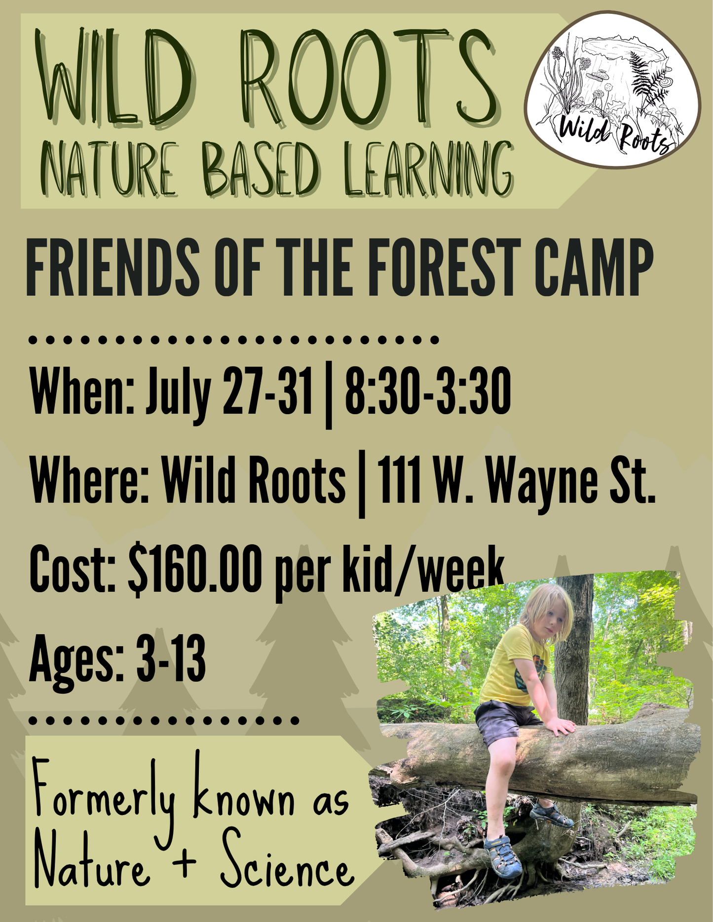 Summer Camp // Week 8: Friends of the Forest // July 27-31, 2026