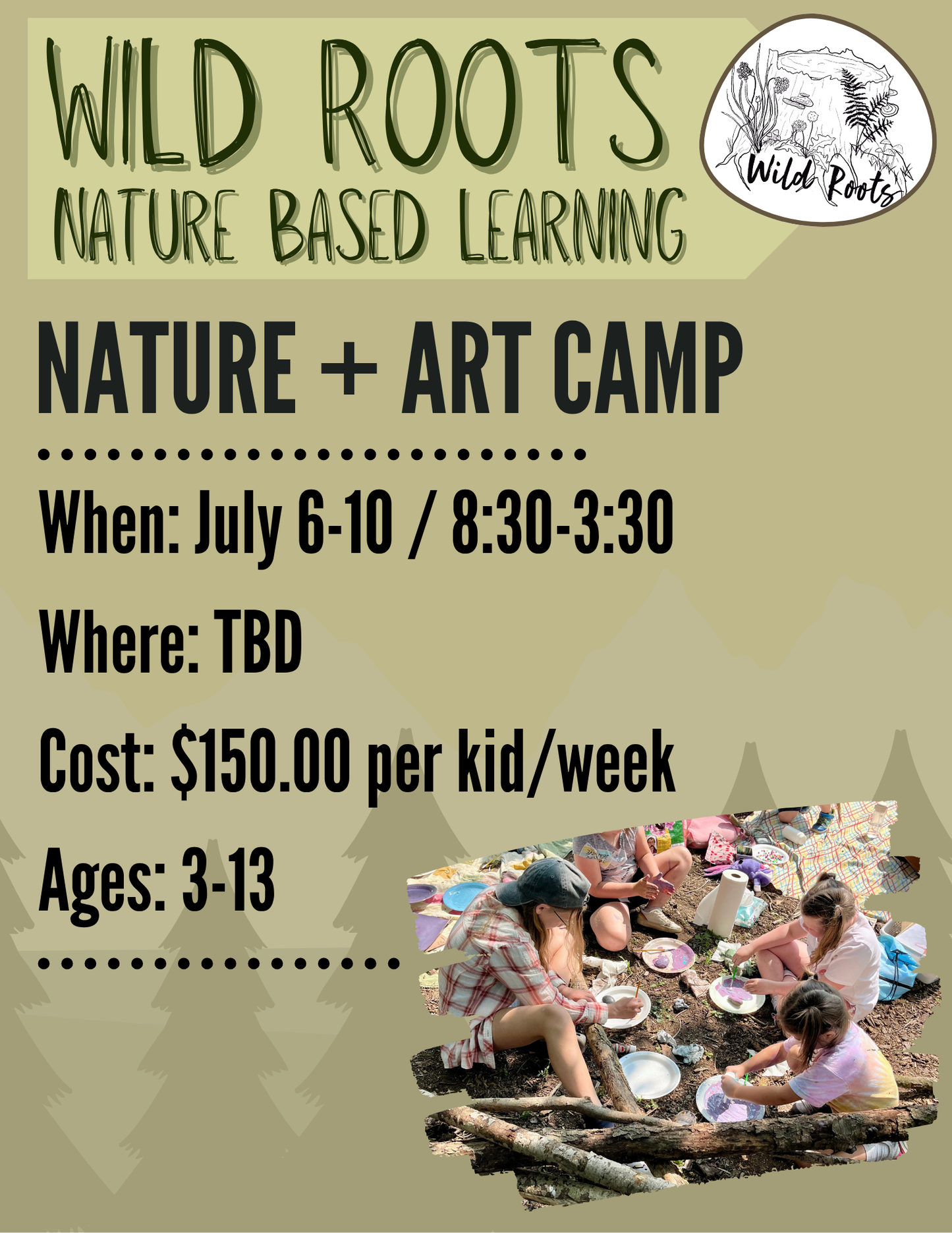 Summer Camp // Week 5: Nature & Art // July 6-10, 2026