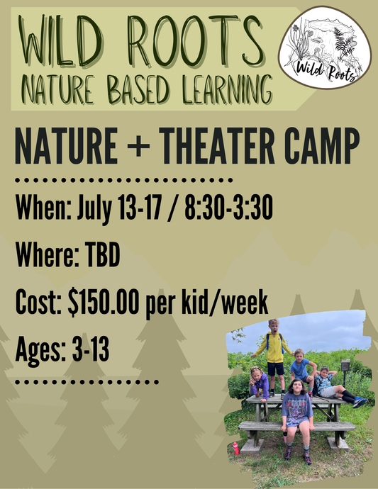 Summer Camp // Week 6: Nature & Theater // July 13-17, 2026