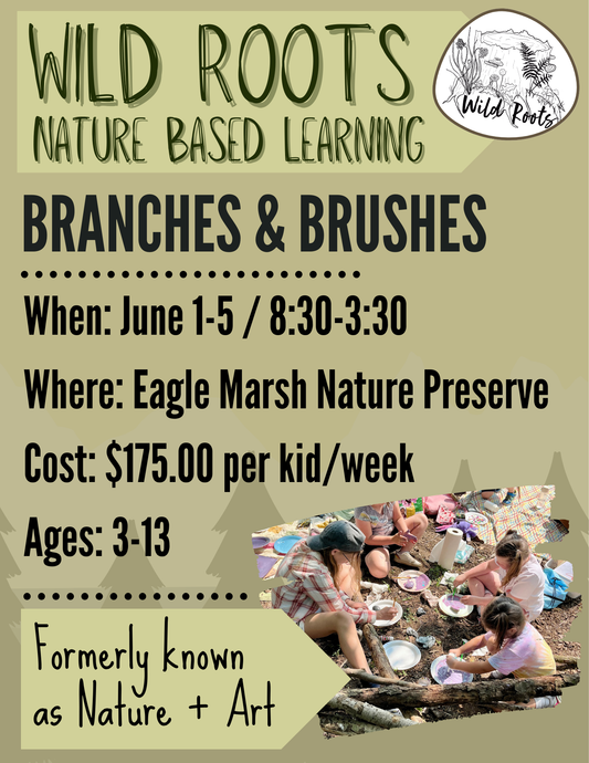 Summer Camp // Week 1: Branches & Brushes // June 1-5, 2026