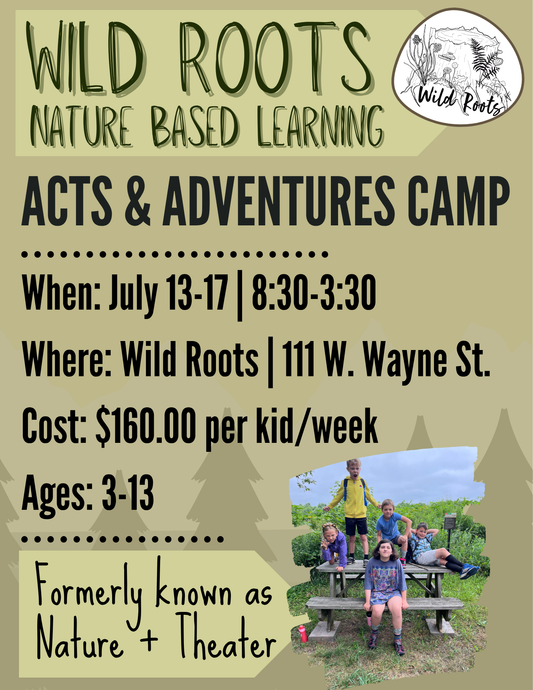 Summer Camp // Week 6: Acts & Adventures // July 13-17, 2026