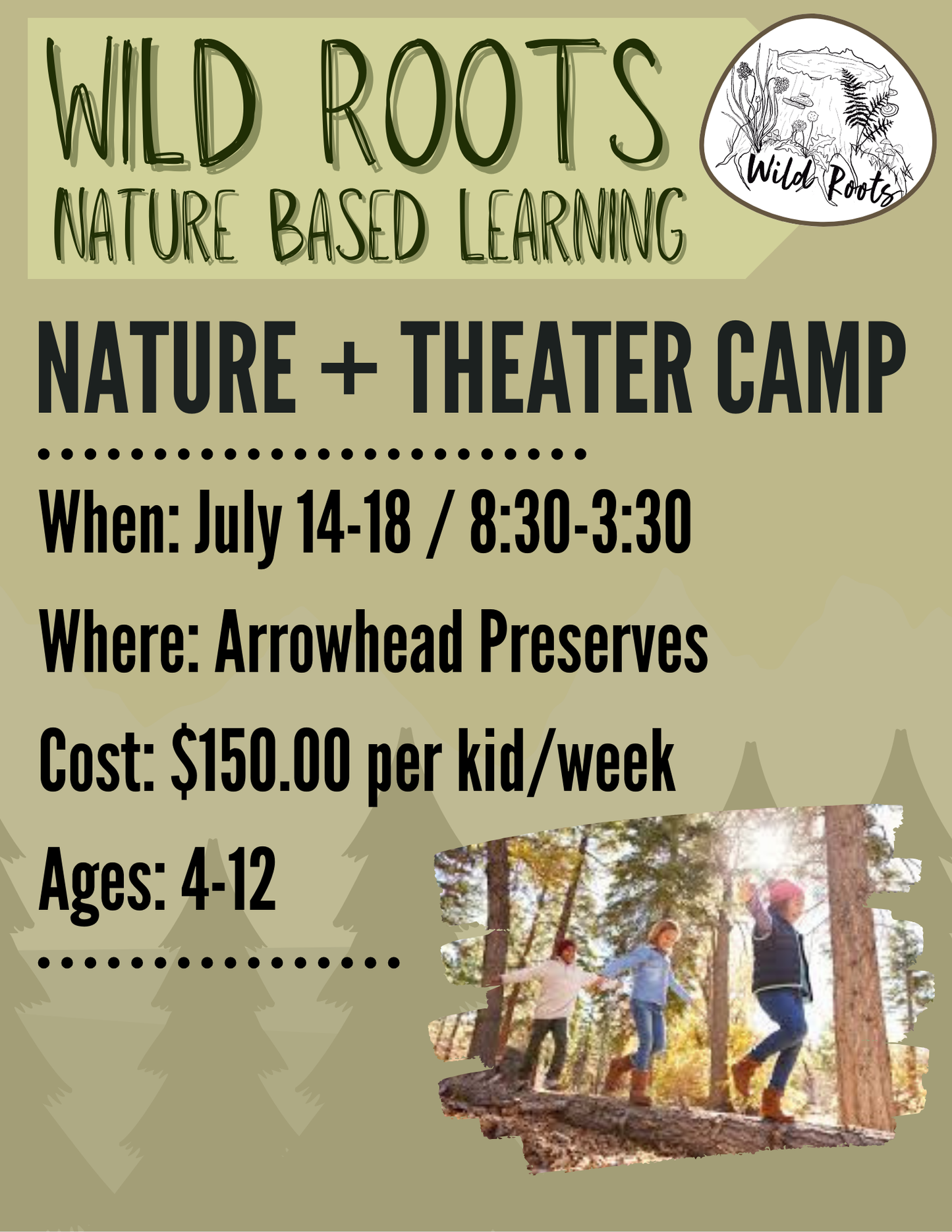 Summer Camp // Week 6: Nature & Theater // July 14-18